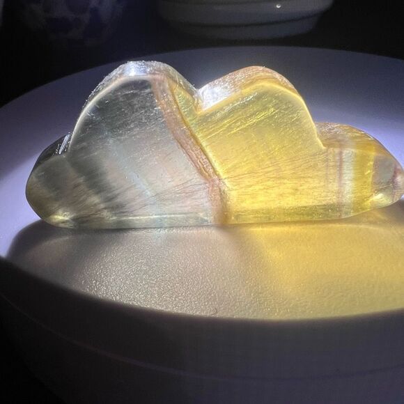 Yellow Fluorite Crystal Cloud Carving‎ (#2) - Picture 6 of 11